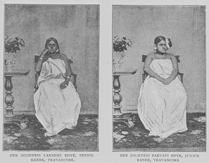 Twee Ranis van Travancore